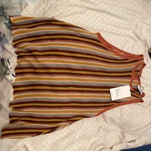 Multicolored Zara sleeveless knit top